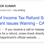 Beware of Income Tax Refund Scams: IT Department Issues Warning